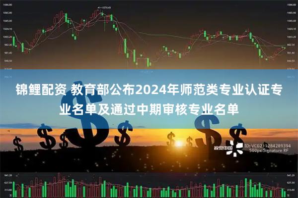 锦鲤配资 教育部公布2024年师范类专业认证专业名单及通过中期审核专业名单