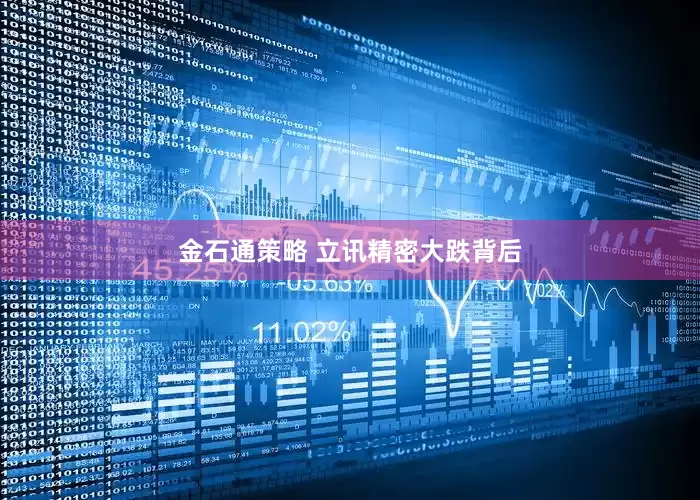 金石通策略 立讯精密大跌背后